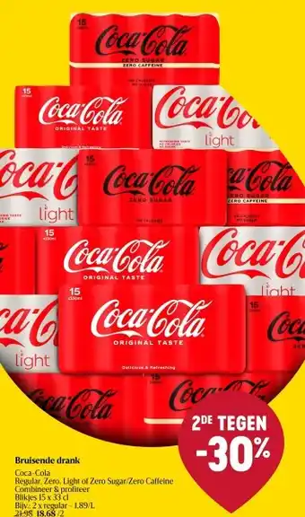 Delhaize Bruisende drank aanbieding