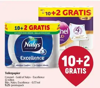 Delhaize Toiletpapier aanbieding
