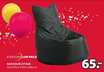 Jysk Bakholm Zitzak aanbieding