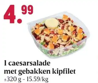 Buurtslagers 1 Caesarsalade met gebakken kipfilet aanbieding
