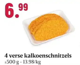 Buurtslagers 4 verse kalkoenschnitzels aanbieding