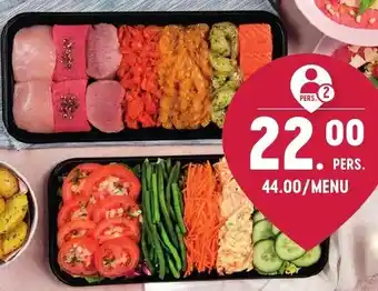 Buurtslagers Valentijnsdiner met teppanyaki aanbieding