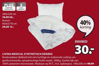 Jysk Living Medical Synthetisch Dekbed aanbieding