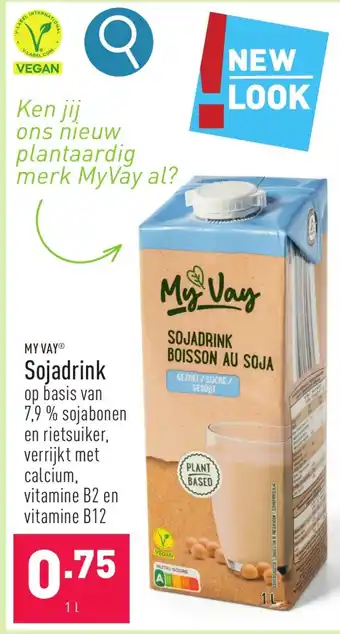 ALDI My vay sojadrink 1l aanbieding