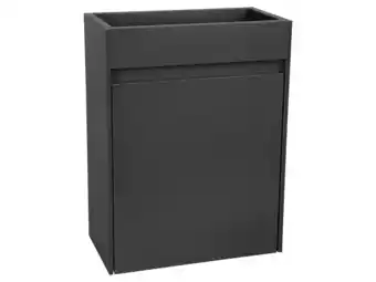 Hubo Differnz Hura wastafelkast 40cm 1 deur antraciet aanbieding