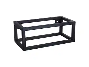 Hubo Differnz draagframe handenwasser 40x22 cm mat zwart aanbieding