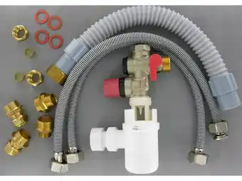 Hubo Saninstal boiler installatiekit aanbieding