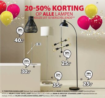 Jysk Torstein Hanglamp aanbieding