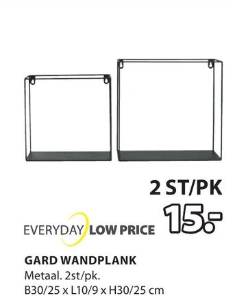 Jysk Gard Wandplank aanbieding