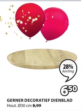 Gerner Decoratief Dienblad