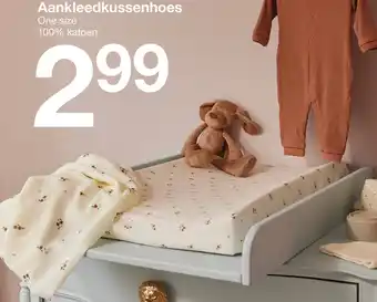 Zeeman Aankleedkussenhoes aanbieding