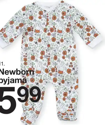 Zeeman Newborn pyjama aanbieding