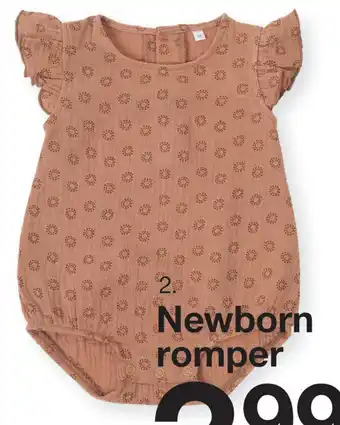 Zeeman Newborn romper aanbieding