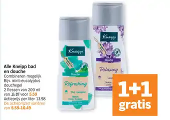 Albert Heijn Alle Kneipp bad en douche aanbieding