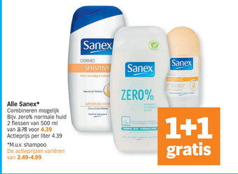 Albert Heijn Alle Sanex aanbieding