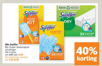 Albert Heijn Alle Swiffer aanbieding