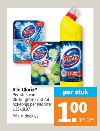 Albert Heijn Alle Glorix aanbieding