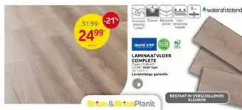 Brico LAMINAATVLOER COMPLETE aanbieding