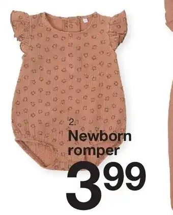 Zeeman Newborn romper aanbieding