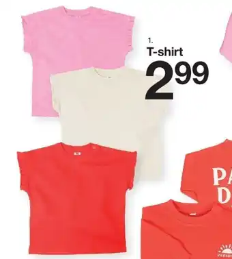 Zeeman T-shirt aanbieding