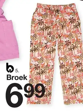 Zeeman Broek aanbieding