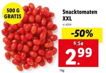 Lidl Snacktomaten XXL aanbieding