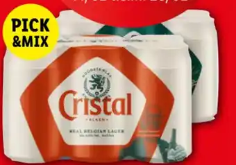 Lidl Cristal bier 2 x 6 x 33cl aanbieding