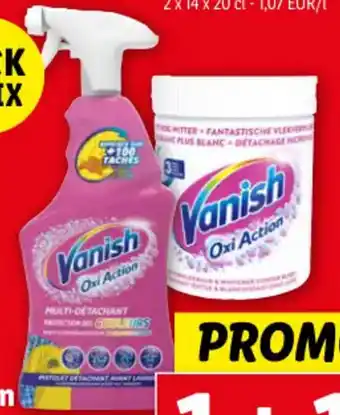 Vanish oxi action 2 x 550g 2 x 750ml