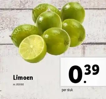 Lidl Limoen aanbieding