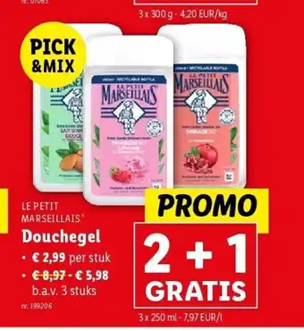 Lidl Douchegel aanbieding