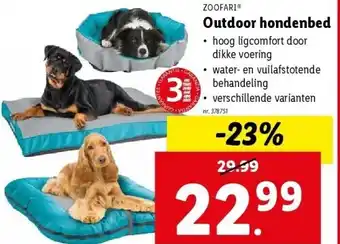 Lidl Outdoor hondenbed aanbieding