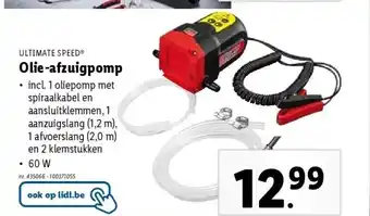 Lidl Olie-afzuigpomp aanbieding