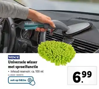 Lidl Universele wisser met sproeifunctie aanbieding