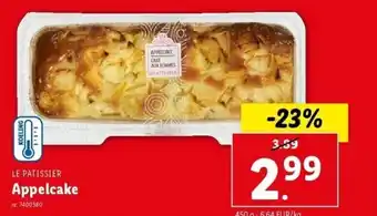 Lidl Appelcake aanbieding