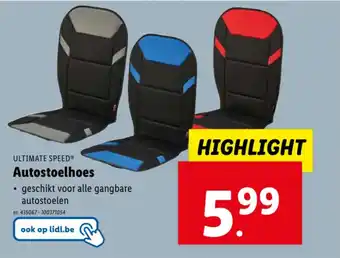 Lidl Ultimate speed autostoelhoes aanbieding