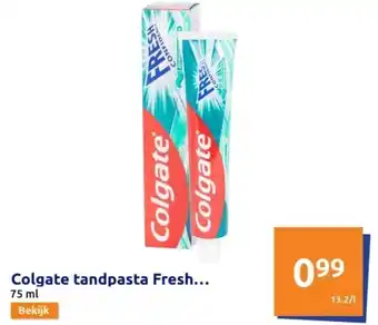 Action Colgate tandpasta Fresh Confidence aanbieding