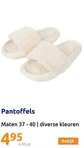 Action Pantoffels aanbieding
