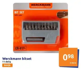 Action Werckmann bitset aanbieding