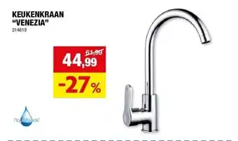 Hubo KEUKENKRAAN “VENEZIA” aanbieding