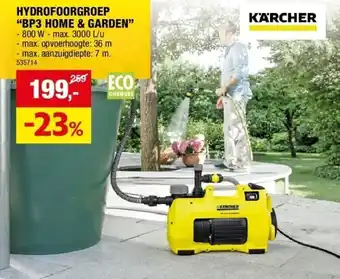 Hubo HYDROFOORGROEP “BP3 HOME & GARDEN” aanbieding
