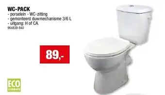 Hubo WC-PACK aanbieding