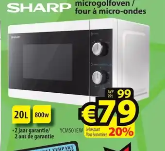 ElectroStock SHARP microgolfoven / four à micro-ondes aanbieding