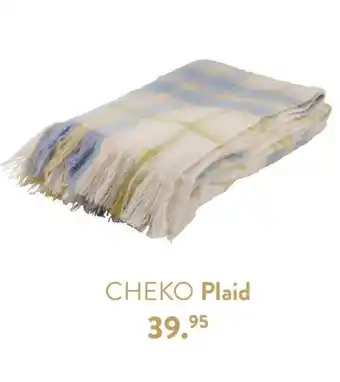 Casa CHEKO Plaid aanbieding