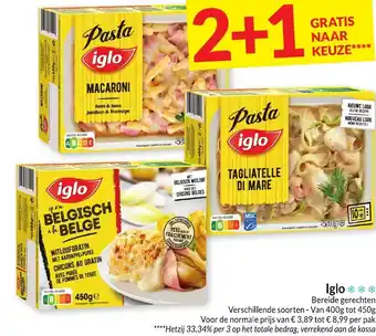Intermarché Iglo Bereide gerechten aanbieding