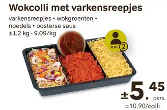 Bon Ap Wokcolli met varkensreepjes aanbieding