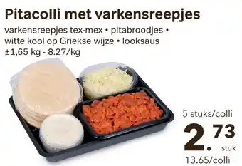 Bon Ap Pitacolli met varkensreepjes aanbieding