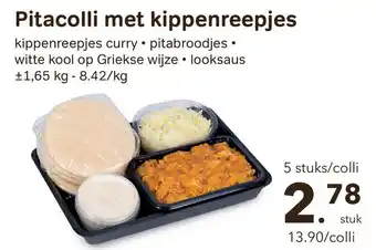 Bon Ap Pitacolli met kippenreepjes aanbieding