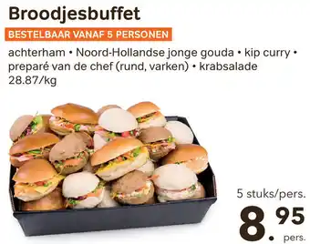 Bon Ap Broodjesbuffet aanbieding