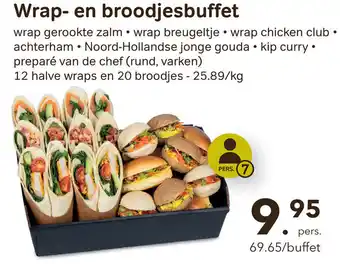Bon Ap Wrap- en broodjesbuffet aanbieding