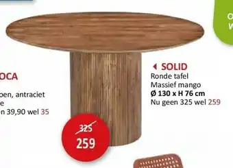 Weba SOLID aanbieding